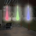 Pure Garden Pure Garden 50-LG1016 String 30 Bulb Solar Power Outdoor LED Decor Tear Drop Lighting with 8 Modes - Multi Color - Set of 2 50-LG1016